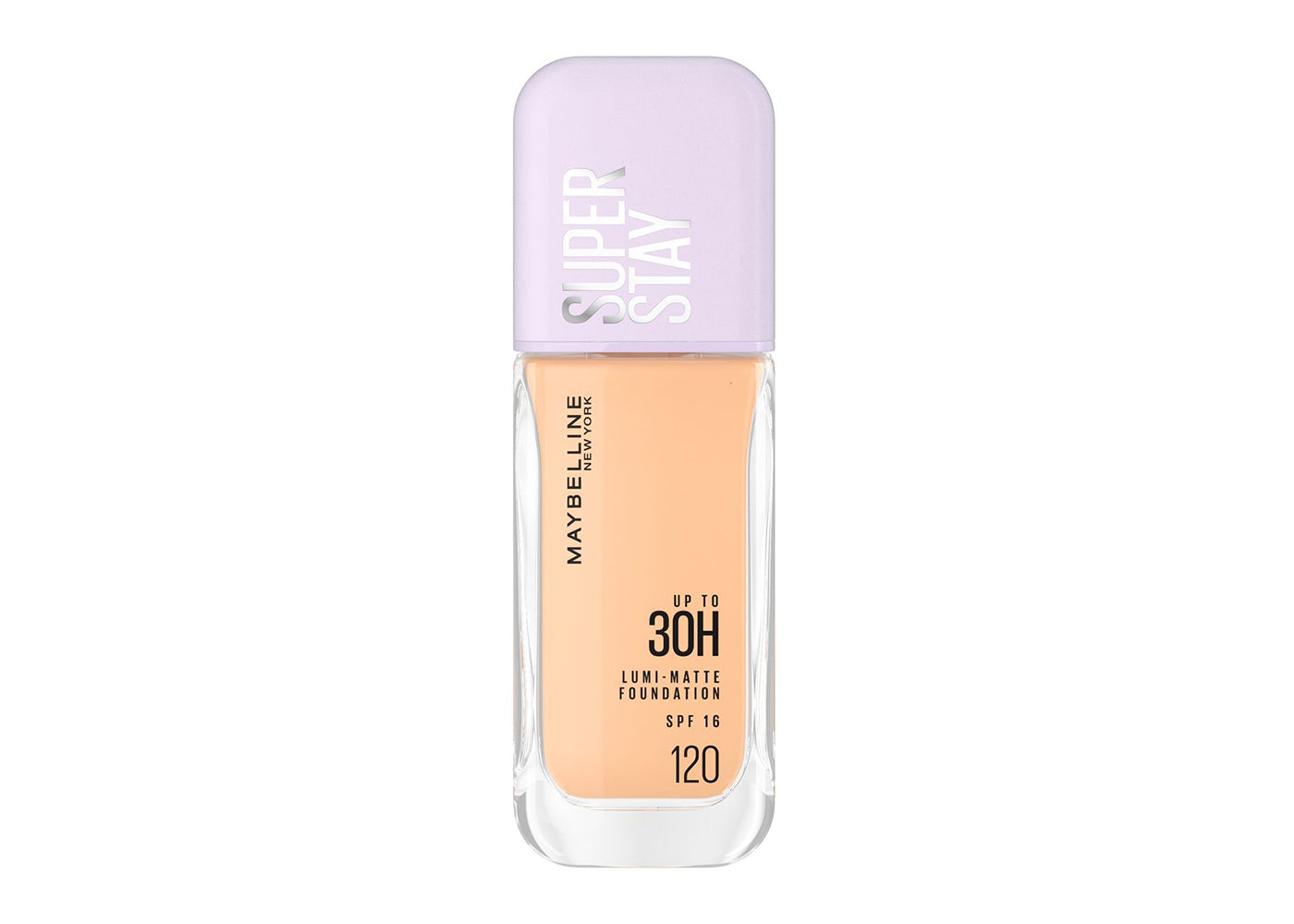 Base de maquillaje Superstay Lumi Matte 120 de MAYBELLINE NY